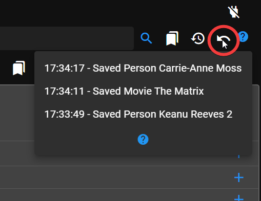 UNDO Example